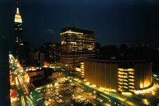 Exterior View of Madison Square Garden-Dirck Halstead-Framed Premier Image Canvas