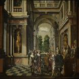 St Teresa-Dirck Van Delen-Framed Premier Image Canvas