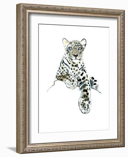 Direct (Arabian Leopard), 2015-Mark Adlington-Framed Giclee Print