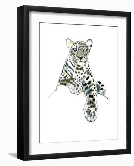 Direct (Arabian Leopard), 2015-Mark Adlington-Framed Giclee Print