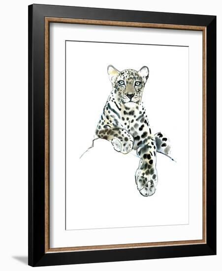 Direct (Arabian Leopard), 2015-Mark Adlington-Framed Giclee Print