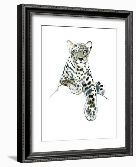 Direct (Arabian Leopard), 2015-Mark Adlington-Framed Giclee Print