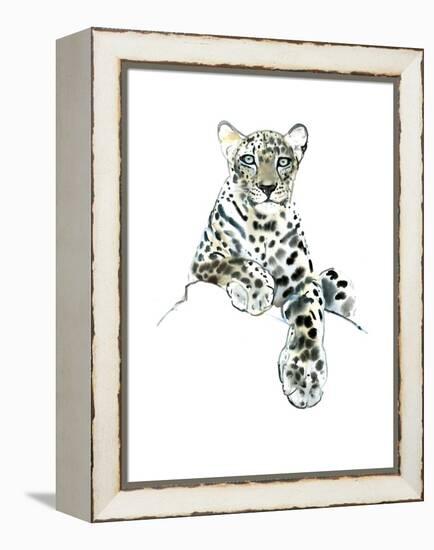 Direct (Arabian Leopard), 2015-Mark Adlington-Framed Premier Image Canvas