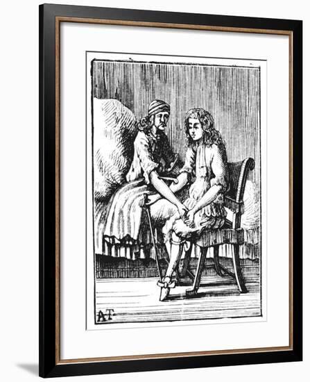 Direct Person-To-Person Blood Transfusion, 1679-null-Framed Giclee Print