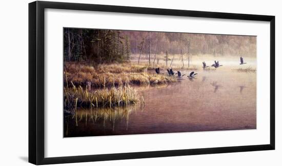 Direction Nord-Pierre Leduc-Framed Art Print