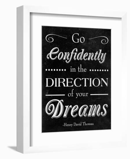 Direction of your Dreams-null-Framed Art Print