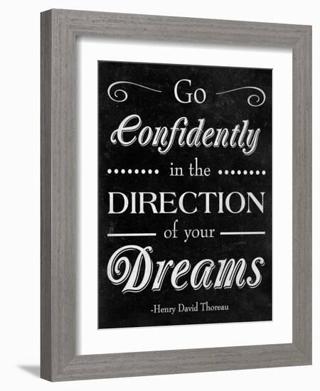 Direction of your Dreams-null-Framed Art Print