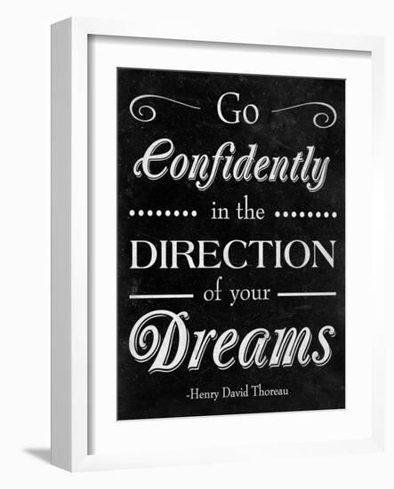 Direction of your Dreams-null-Framed Art Print