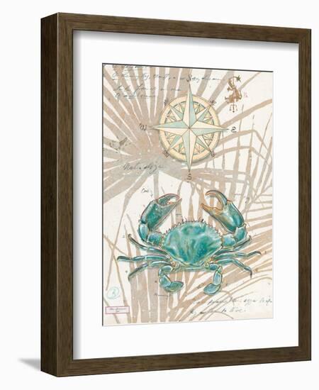 Directional Crab-Chad Barrett-Framed Art Print