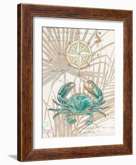 Directional Crab-Chad Barrett-Framed Art Print