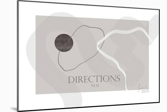 Directions-Gabriella Roberg-Mounted Giclee Print