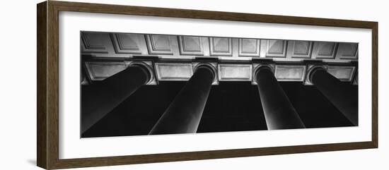 Directly below view of Union Station entrance, Chicago, Illinois, USA-Panoramic Images-Framed Photographic Print