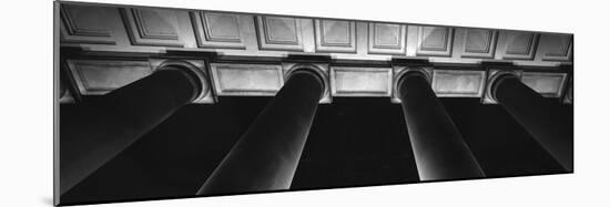 Directly below view of Union Station entrance, Chicago, Illinois, USA-Panoramic Images-Mounted Photographic Print