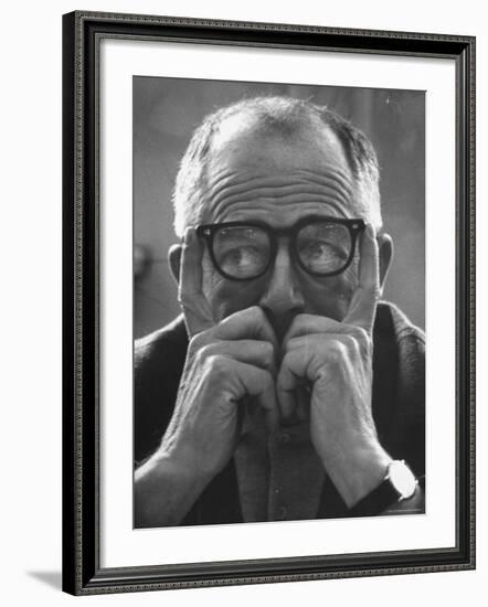 Director Billy Wilder-Gjon Mili-Framed Premium Photographic Print