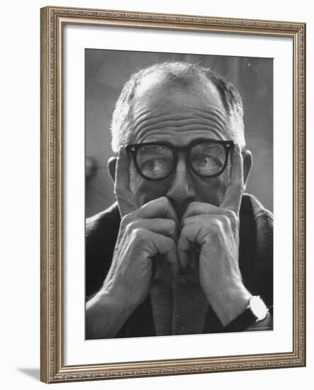 Director Billy Wilder-Gjon Mili-Framed Premium Photographic Print