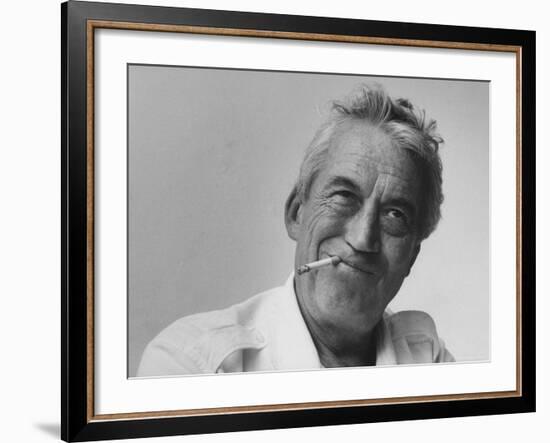 Director John Huston on Location During Filming of Motion Picture The Night of the Iguana-Gjon Mili-Framed Premium Photographic Print