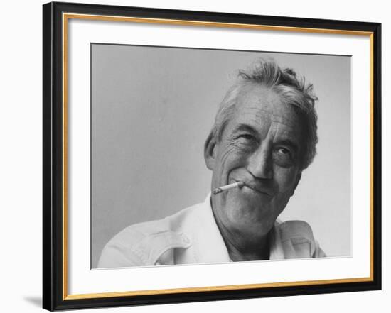 Director John Huston on Location During Filming of Motion Picture The Night of the Iguana-Gjon Mili-Framed Premium Photographic Print