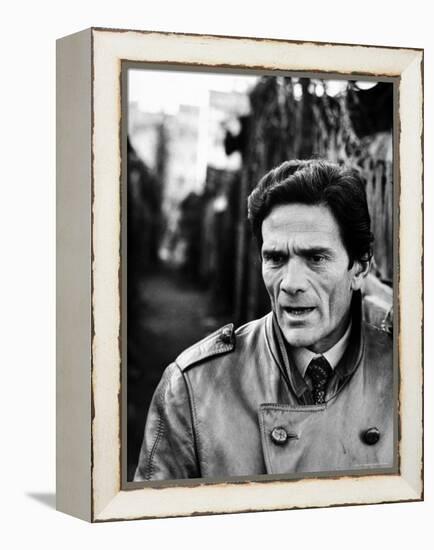 Director Piero Paolo Pasolini-Carlo Bavagnoli-Framed Premier Image Canvas