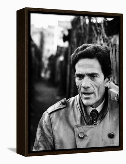 Director Piero Paolo Pasolini-Carlo Bavagnoli-Framed Premier Image Canvas