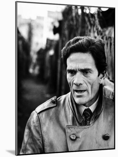 Director Piero Paolo Pasolini-Carlo Bavagnoli-Mounted Premium Photographic Print