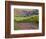 Dirt Road Along Acres of Vines at Knutsen Vineyard in the Willamette Valley, Oregon, USA-Janis Miglavs-Framed Photographic Print