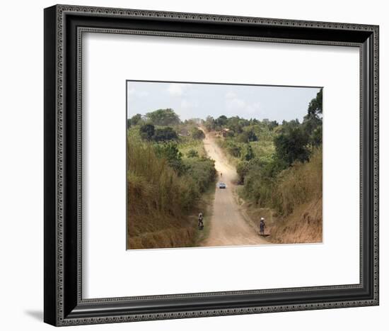 Dirt Road, Uganda, Africa-Ivan Vdovin-Framed Photographic Print