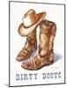 Dirty Boots-Paul Mathenia-Mounted Art Print