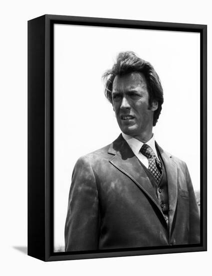 Dirty Harry, Clint Eastwood, 1971-null-Framed Stretched Canvas