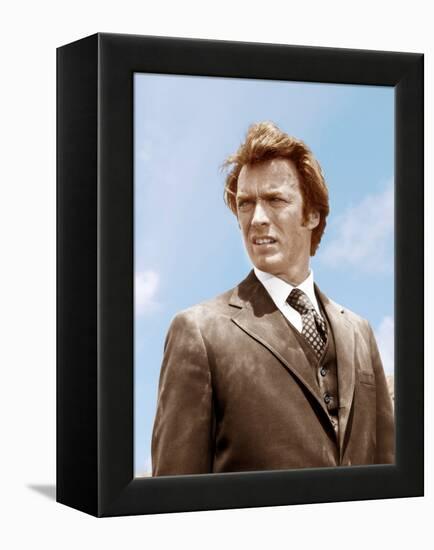 DIRTY HARRY, Clint Eastwood, 1971-null-Framed Stretched Canvas