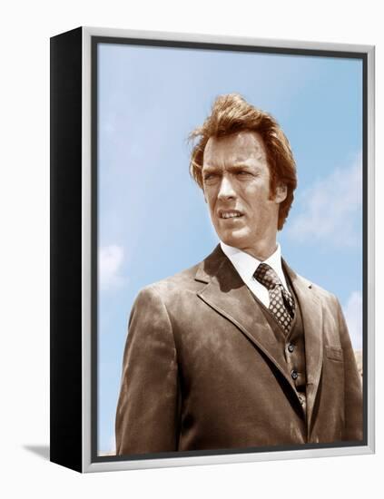 DIRTY HARRY, Clint Eastwood, 1971-null-Framed Stretched Canvas