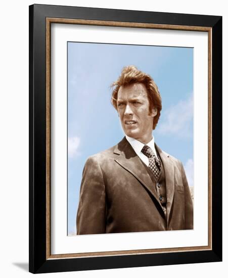 DIRTY HARRY, Clint Eastwood, 1971-null-Framed Photo