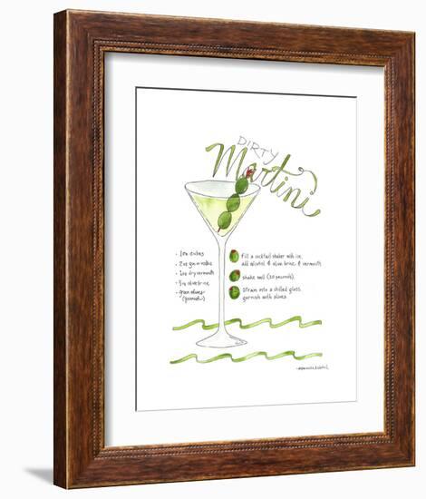 Dirty Martini-Marcella Kriebel-Framed Art Print