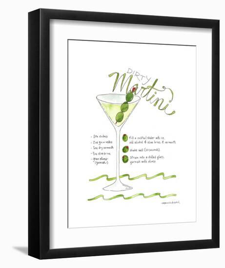 Dirty Martini-Marcella Kriebel-Framed Art Print