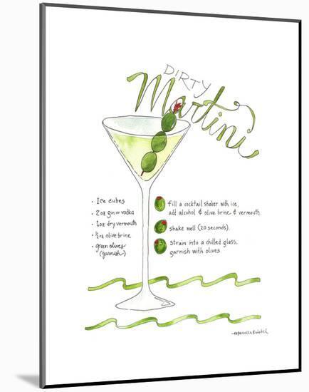 Dirty Martini-Marcella Kriebel-Mounted Art Print