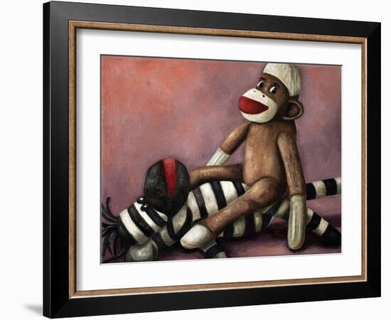 Dirty Socks Playing Dirty-Leah Saulnier-Framed Giclee Print