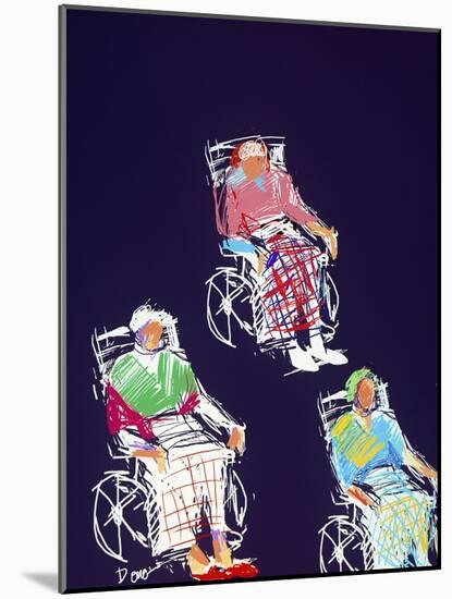 Disabled-Diana Ong-Mounted Giclee Print