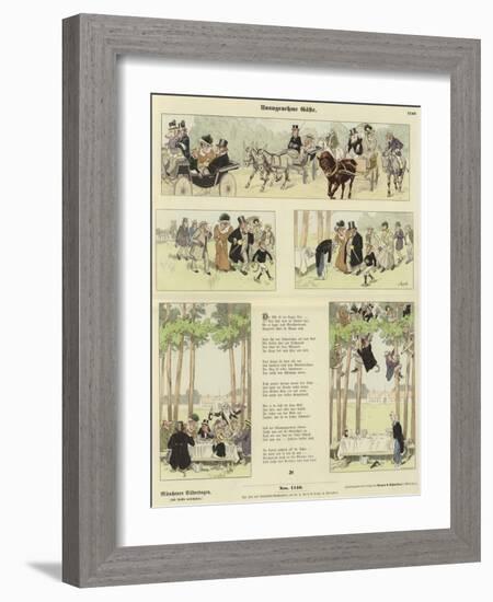 Disagreeable Guests-null-Framed Giclee Print