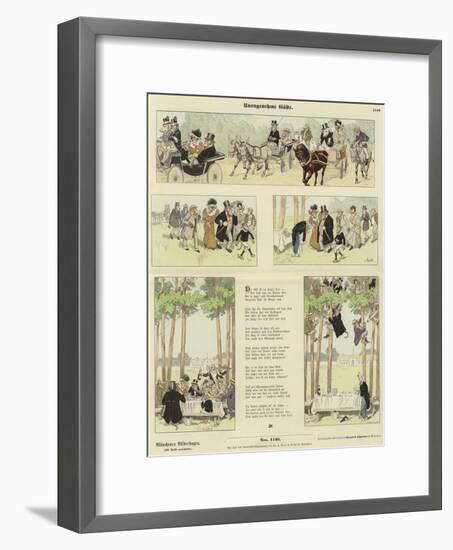 Disagreeable Guests-null-Framed Giclee Print