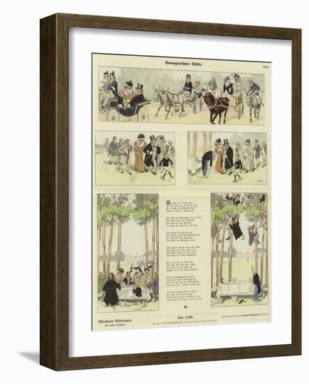 Disagreeable Guests-null-Framed Giclee Print