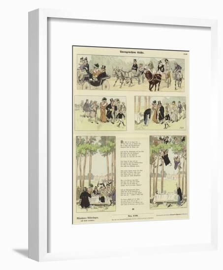 Disagreeable Guests-null-Framed Giclee Print