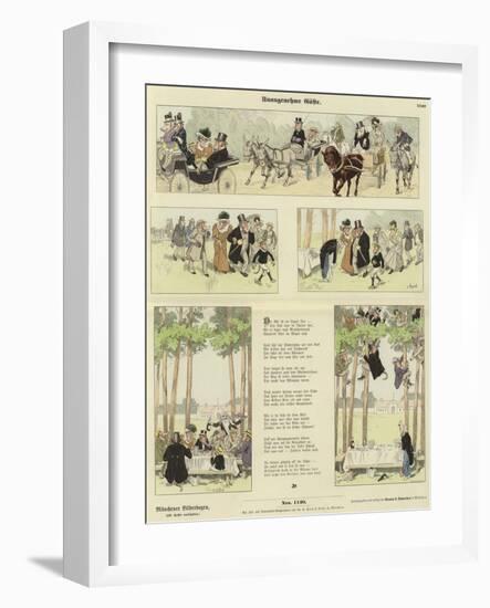 Disagreeable Guests-null-Framed Giclee Print