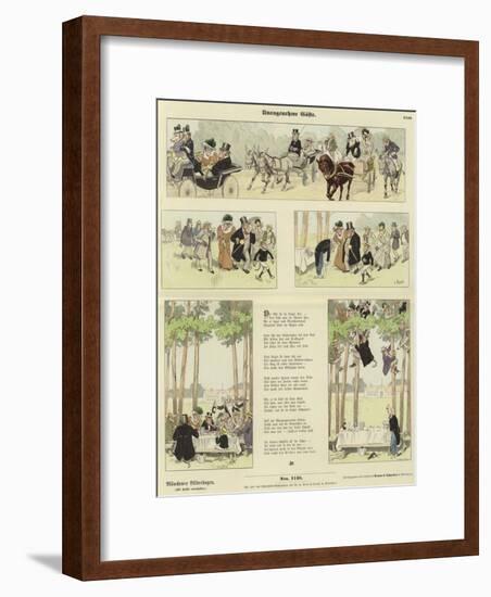 Disagreeable Guests-null-Framed Giclee Print