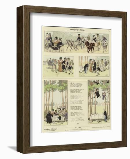 Disagreeable Guests-null-Framed Giclee Print