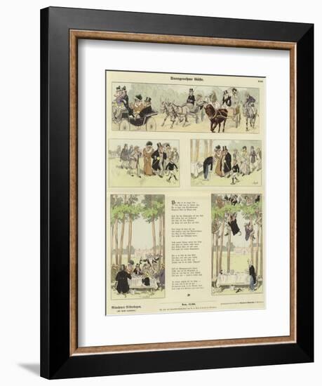 Disagreeable Guests-null-Framed Giclee Print