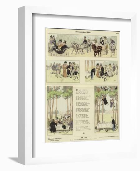 Disagreeable Guests-null-Framed Giclee Print