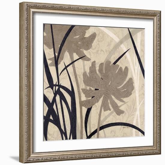 Disc -Botanical Elements 2-Melissa Pluch-Framed Art Print