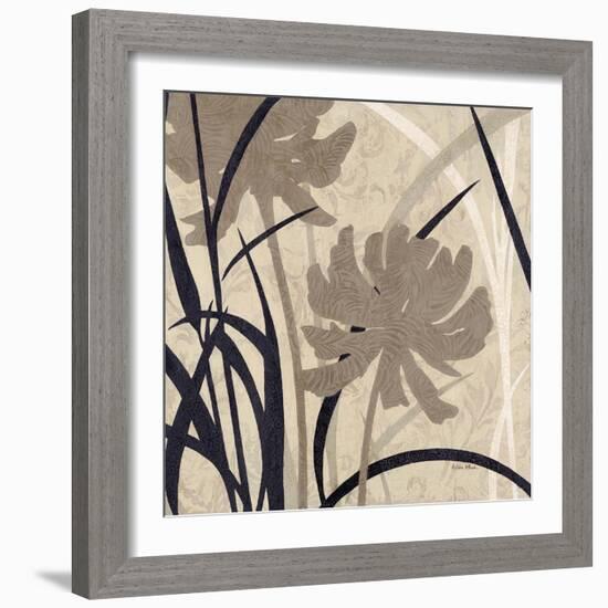 Disc -Botanical Elements 2-Melissa Pluch-Framed Art Print