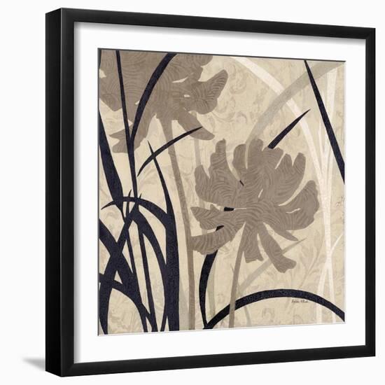 Disc -Botanical Elements 2-Melissa Pluch-Framed Art Print