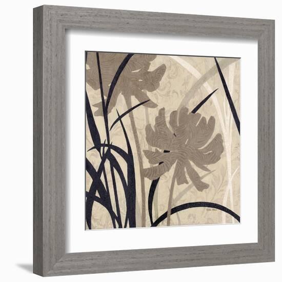 Disc -Botanical Elements 2-Melissa Pluch-Framed Art Print