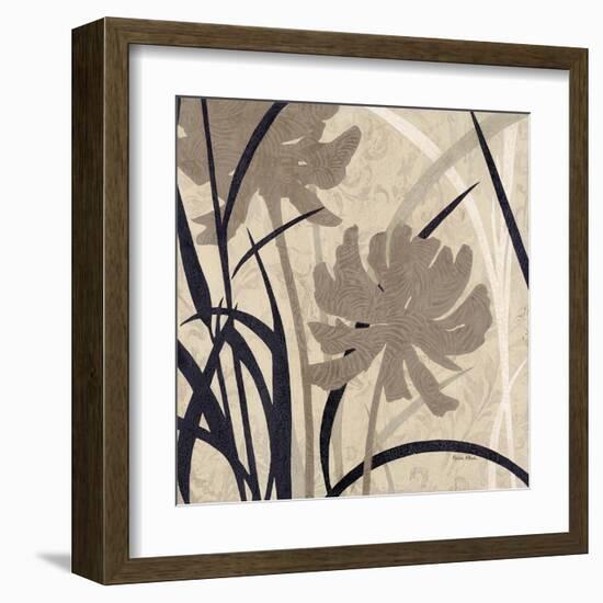 Disc -Botanical Elements 2-Melissa Pluch-Framed Art Print